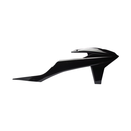 Kühlerspoiler Cycra Powerflow Schwarz - KTM 125 SX 2019-2022