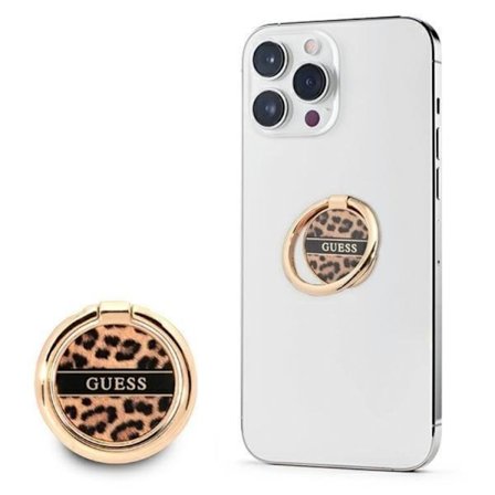 Guess Ring Ställ Leopard Collection - Brun