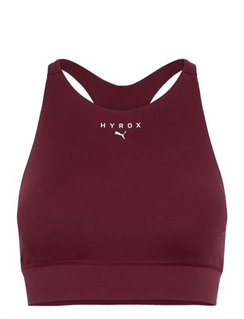 PUMA W Puma X Hyrox Shapeluxe High Neck Bra - Burgundy - L