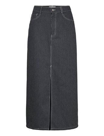 ONLY | Onlmerle Hw Lon Slit Stripe Skirt Cc Pnt | XS