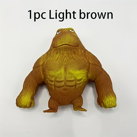 Overdimensjonert ape klemmeleke, laget av gummi