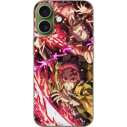 Kompatibelt Mobildeksel til Apple iPhone 17 Demon Slayer