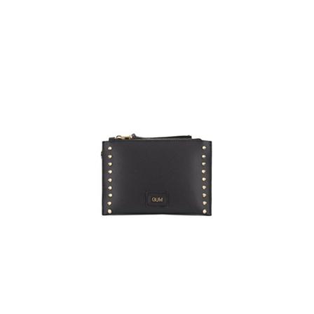 GUM Clutch Väska with studs Bs1900T/20Pe-11161 svart, Dam Handväskor, Dam, Storlek: ONE SIZE