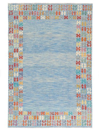 Käsinkudottu Kelim Afghan Old Style Matot 207X299
