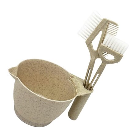 Hårfarver Farvebørste og Skålsæt Hårfarvningsapplikator Hårfarveskål Hårfarvebørste Hårfarvningsbørste til Hår