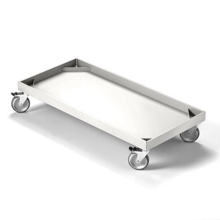 Rám s kolečky pro skříňku SERVE, šířka 950 mm, bílý