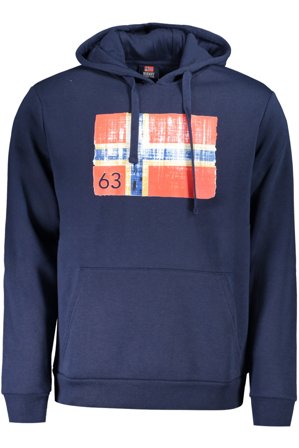 Norway 1963 Felpa Senza Zip Uomo Blu