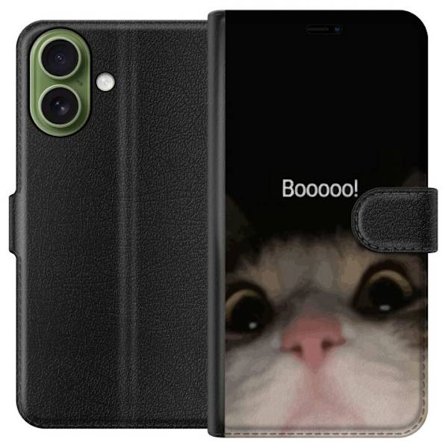 Kompatibelt Plånboksfodral till Apple Apple iPhone 17 Boo! Katt