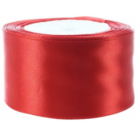 1 rulla (25 jaardia/rulla) 2 tuumaa (50 mm) yksipuolinen satiininauhakoriste joulunauhat (musta)