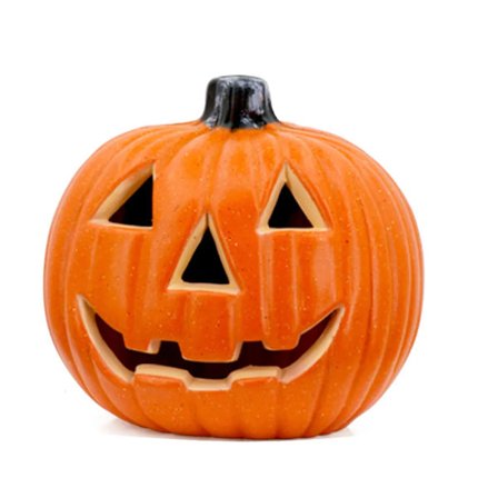 Halloween Pumpa Ljus Dekorationer, Trädgårdsstatyer Utomhus Dekor Pumpa Figuriner Ljus Trädgårdsdekoration för Halloweenfest