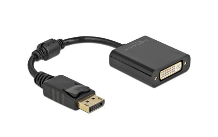 Delock videoadapterkabel - DisplayPort til DVI-I - 15 cm