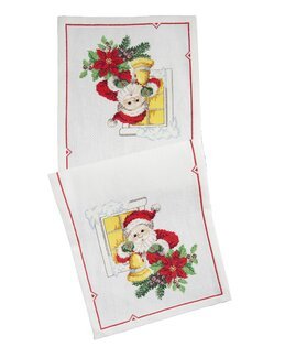 Stickpackung Läufer Weihnachtsmann