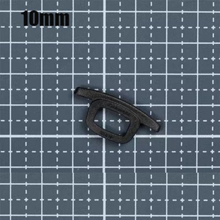 4 stk Ekstern stropping Plastspenne Snap 10MM