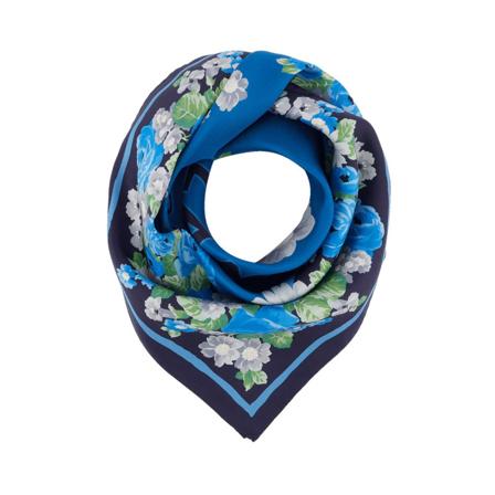 Lancel Silky Scarves , Blauw , Dames , Maat: ONE Size Sjaals