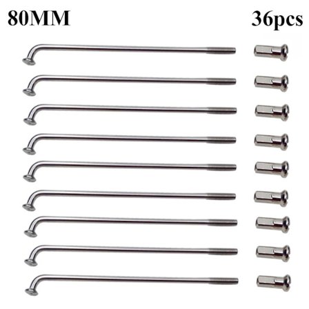 36 stk. sykkelspiler, slitesterke, multifunksjonelle, lette terrengsykkelspiler for sykkel