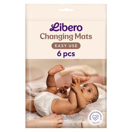 Libero Skifteunderlag 6 stk, Børn & Forældre, Pusletid, Puslehynder