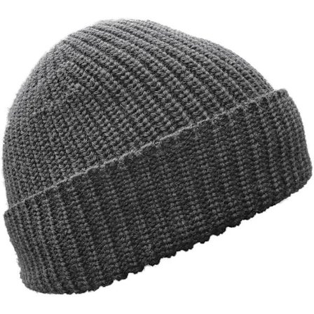 Strikket sømandshue - sort