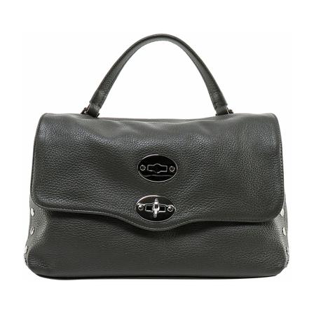 Zanellato, Handbag 068010004S Grijs, Dames, Maat:ONE Size,leer