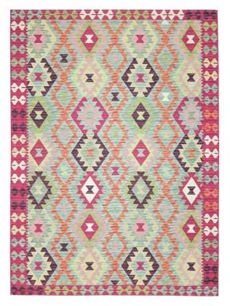 Tapete Para Interior/Exterior Lavável Grande Krista - Multicor 300X400 Em Estilo Moderno