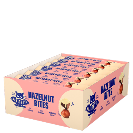 Healthyco 18 x Hasselnøttbiter 21 g
