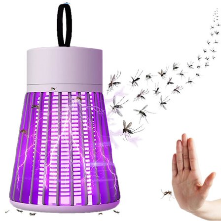 Mozz Guard Myggestikker, MozzGuard Bærbar Ledningsfri Mozzguard, USB-opladning og lav støj, Skadedyrsbekæmpelsesfælder (FMY)