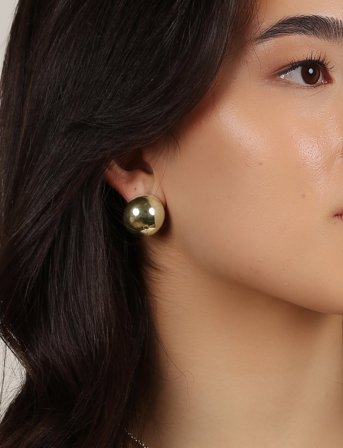 SNÖ of Sweden Billie Big Ear Plain G - Onesize - Gold - ONE SIZE