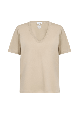 Leveté Room Paloma 2 T-Shirt T-shirts & toppar Dam Beige XS