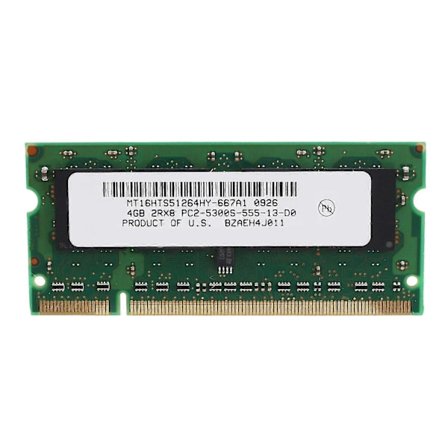 4GB DDR2 Laptop RAM 667MHz PC2 5300 SODIMM 2Rx8 200 Pins for Intel AMD Laptop Memory