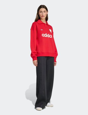 adidas Originals Footie Sweat - Red - XL