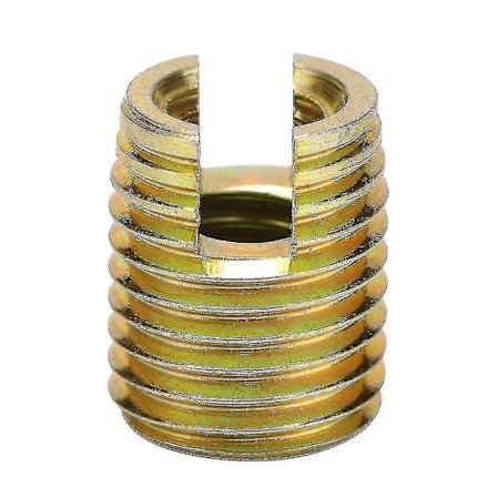 15-pakning selvskjærende gjengeskruer, galvanisert karbonstål for gjengereparasjon, antrasittstål, M6/m9