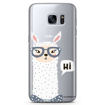 Bjornberry Samsung Galaxy S7 TPU Skal - Söt Lama