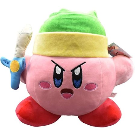 7-tommer Giant Plush - Sød Plush, Stor Plush og Blød Pude til Kirby Børn og Voksne Gave! Kirby plush.