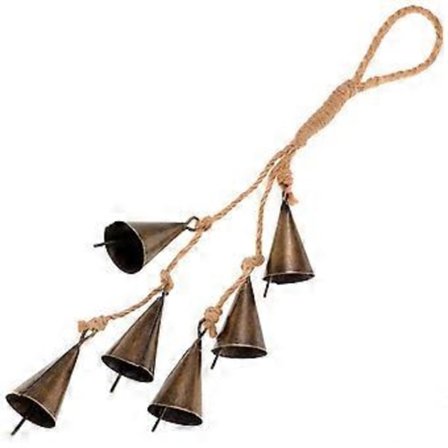 Hekseklokke Dørhåndtag Klokke Dekorativ Vægophæng Klokke Dekorativ Klokke Boligindretning