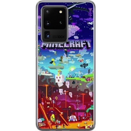 Kompatibelt Mobilskal till Samsung Samsung Galaxy S20 Ultra Minecraft