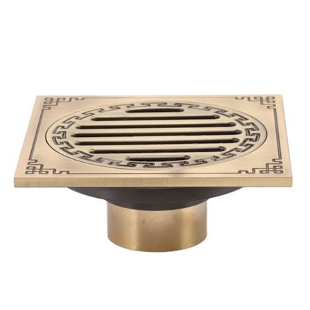 Kansi - Lattiakaivo - Neliön muotoinen suihkukaivon ritilävaruste suihkualtaaseen