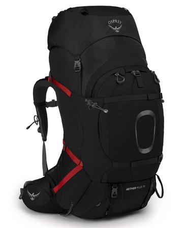 Osprey Aether Plus 70 Black