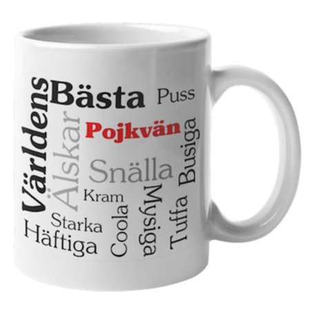 Mugg - Världens bästa pojkvän