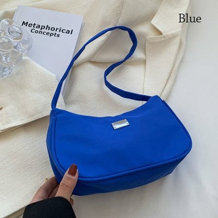 Axelväska Underarmsväskor BLÅ - high quality