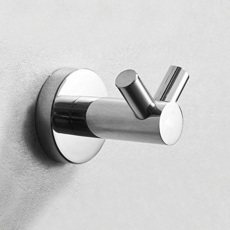 Håndklekrok - Krok - 5*5,5 cm - Håndklestativ (sølv)