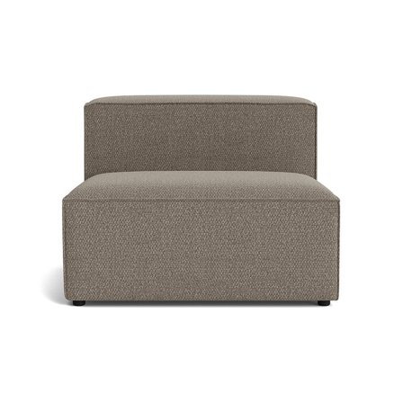 Luksus Lissabon XL Sædemodul - Nordic Grå - Holdbar Kvalitets Sofa med Skumlag - 100x100x72cm - Perfekt til modulopbygning af din drømmesofa