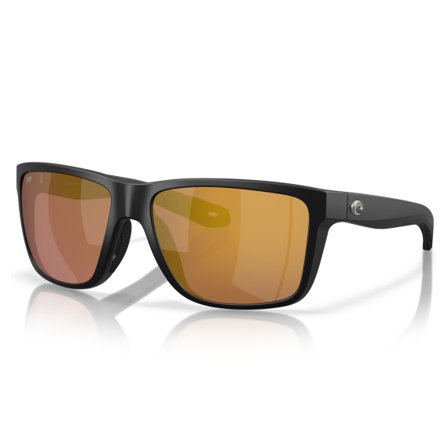 Costa Broadbill II Matte Black - Gold Mirror 580G