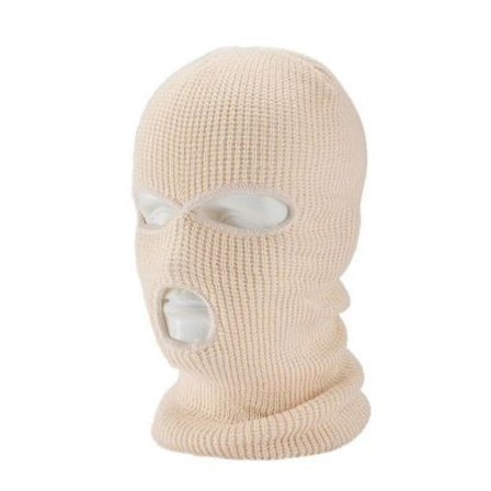 Full Face Ski Mask Winter Cap Balaclava Hood Beanie Warm Tactical Hat 3 Hole