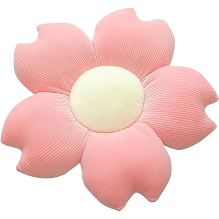 Pehmeä kukkatyyny lattialle lapsille, pehmeä koristetyyny