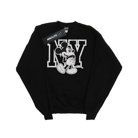 Disney Boys Mickey Mouse NY Kicking Sweatshirt 12-13 år Svart