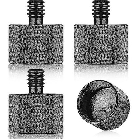 4 stk. Mikrofonstativadapter 5/8 tommer-27 Hun til 1/4 tommer-20 Han til Kamera