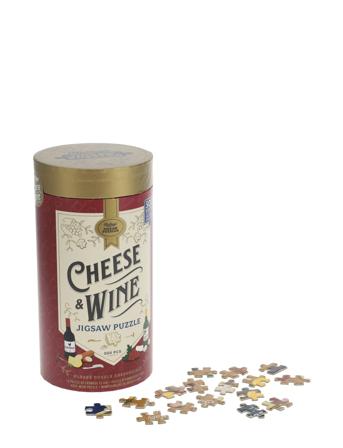 Puzzle Cheese & Wine 500 Pcs Red Ridley's Games