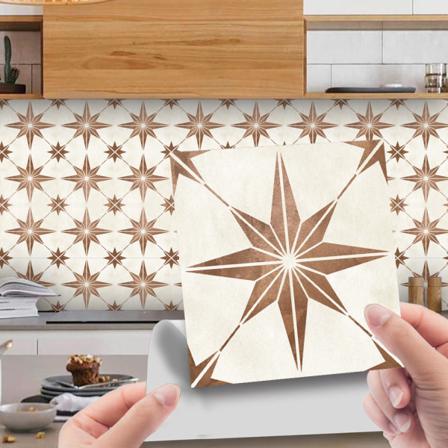 10 St Mosaikplattor Självhäftande Diy