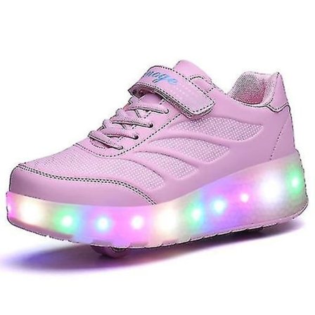 Skor med rullar Led lysande skor med rullar Roz 28-39 white