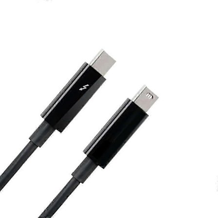 Thunderbolt 2-kabel 20 Gbps han til han, kompatibel med Apple Macbook Pro Air mini og iMac