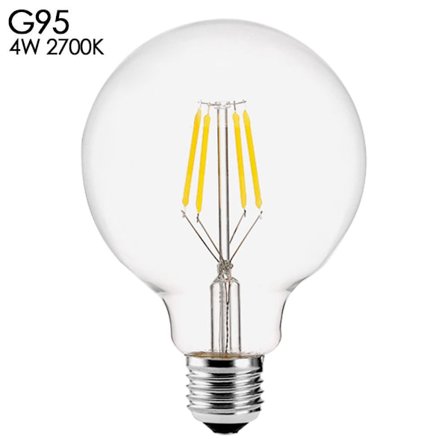 LED lyspære Vintage Bulb G954W 2700K 4W 2700K
